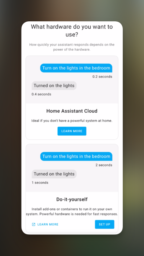 What hardware to use with the voice pipeline